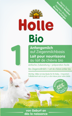 HOLLE Bio Anfangsmilch 1 auf Ziegenmilchbasis Plv.