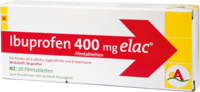 IBUPROFEN 400 mg elac Filmtabletten