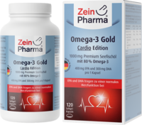 OMEGA-3 GOLD Herz DHA 300mg/EPA 400mg Softgel-Kap.