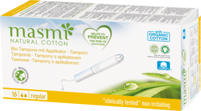 BIO TAMPONS Classic m.Applik.100% Bio-Baumw.MASMI