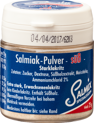 SALMIX Salmiakpulver süß