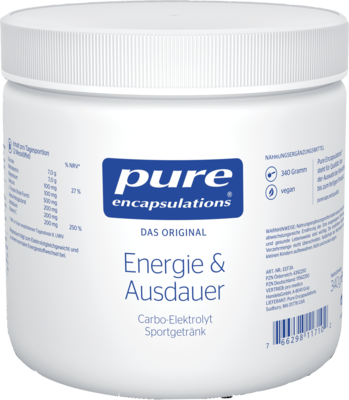 PURE ENCAPSULATIONS Energie & Ausdauer Pulver