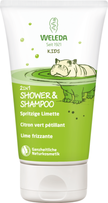 WELEDA Kids 2in1 Shower & Shampoo spritzig.Limette