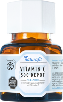 NATURAFIT Vitamin C 500 Depot Kapseln