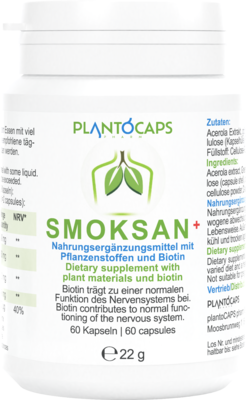 PLANTOCAPS SMOKSAN+ Kapseln