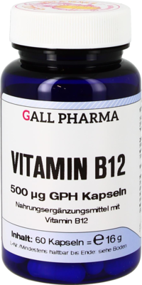 VITAMIN B12 500 µg GPH Kapseln