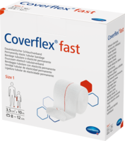 COVERFLEX fast Schlauchverb.Gr.1 3,5 cmx10 m weiß