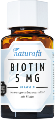 NATURAFIT Biotin 5 mg Kapseln