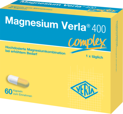 MAGNESIUM VERLA 400 Kapseln