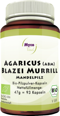 AGARICUS BLAZEI Murrill ABM Pilzpulver-Kapseln