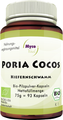 PORIA COCOS-Pilzpulver-Kapseln Bio