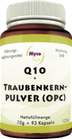 Q10+TRAUBENKERN-Pulver OPC Kapseln