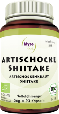 SHIITAKE ARTISCHOCKE Pilzpulver-Kapseln Bio