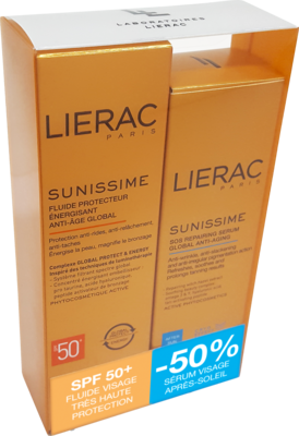 LIERAC Sunissime Set Gesicht LSF 50+ 40ml+30ml