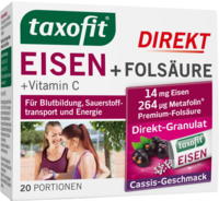 TAXOFIT Eisen+Folsäure Direkt Granulat