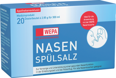 WEPA Nasenspülsalz