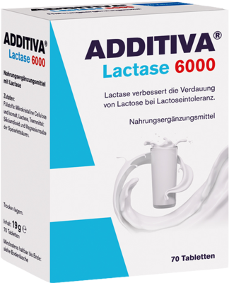 ADDITIVA Lactase 6000 Tabletten