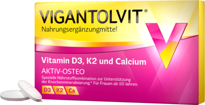 VIGANTOLVIT Vitamin D3 K2 Calcium Filmtabletten