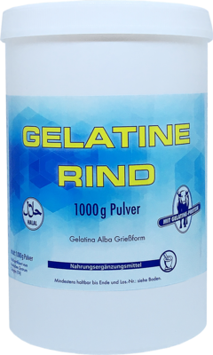 GELATINE RIND Pulver Halal