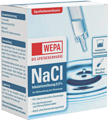 WEPA Inhalationslösung NaCl 0,9%