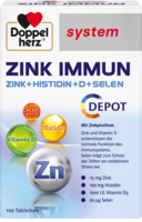 DOPPELHERZ Zink Immun Depot system Tabletten