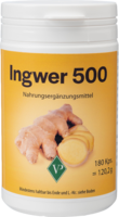 INGWER 500 Kapseln