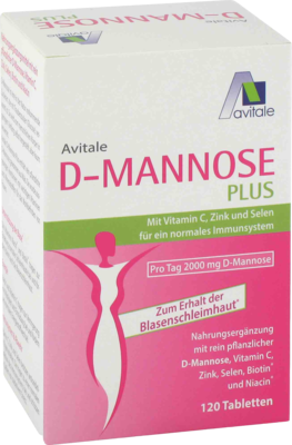 D-MANNOSE PLUS 2000 mg Tabl.m.Vit.u.Mineralstof.