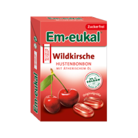 EM-EUKAL Bonbons Wildkirsche zuckerfrei Box