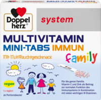 DOPPELHERZ Multivitamin Mini-Tabs family system