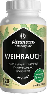 WEIHRAUCH 900 mg hochdosiert vegan Kapseln