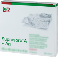 SUPRASORB A+Ag Antimik.Cal.Alginat Kompr.10x10 cm