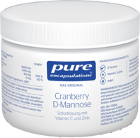 PURE ENCAPSULATIONS Cranberry D-Mannose Pulver