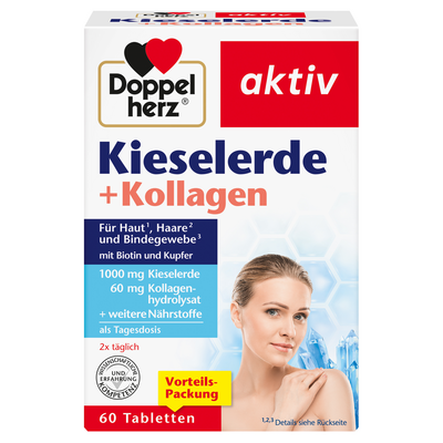 DOPPELHERZ Kieselerde+Kollagen Tabletten