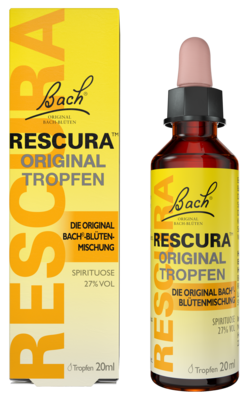 BACHBLÜTEN Original Rescura Tropfen m.Alkohol