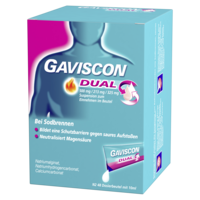 GAVISCON Dual 500mg/213mg/325mg Susp.z.Einn.Btl.