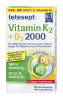 TETESEPT Vitamin K2+D3 2000 Tabletten