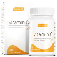 NUPURE vitamin C Lutschtabletten Acerola & Acai