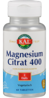 MAGNESIUM CITRAT 400 mg KAL Tabletten