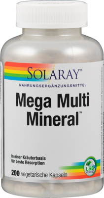 MEGA-MULTI-MINERAL Solaray Kapseln