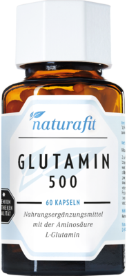 NATURAFIT Glutamin 500 mg Kapseln