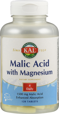 MALIC Acid mit Magnesium KAL Tabletten