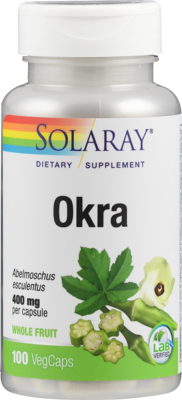 OKRA 400 mg Solaray Kapseln