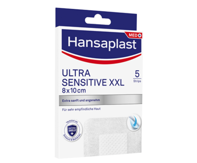 HANSAPLAST Ultra Sensitive Wundverband 8x10 cm XXL