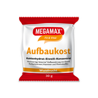 MEGAMAX Aufbaukost Waldfrucht Pulver