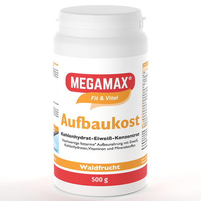 MEGAMAX Aufbaukost Waldfrucht Pulver