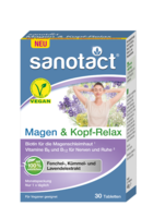 SANOTACT Magen&Kopf-Relax m.Fench.Kümmel&Lav.Tbl.