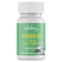 VITAMIN K2 200 µg MK-7 vegan hochdosiert Tabletten