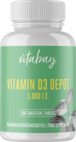 VITAMIN D3 DEPOT 5000 I.E. Cholecalciferol veg.Tab