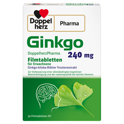 GINKGO DOPPELHERZPHARMA 240 mg Filmtabletten