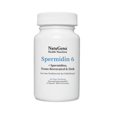 SPERMIDIN 6+Resveratrol+Zink vegan Kapseln